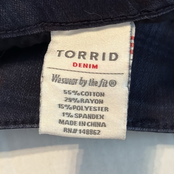 Torrid Multi-Zip Jeggings - Multi-Color Plaid Size 18R - Picture 11 of 15